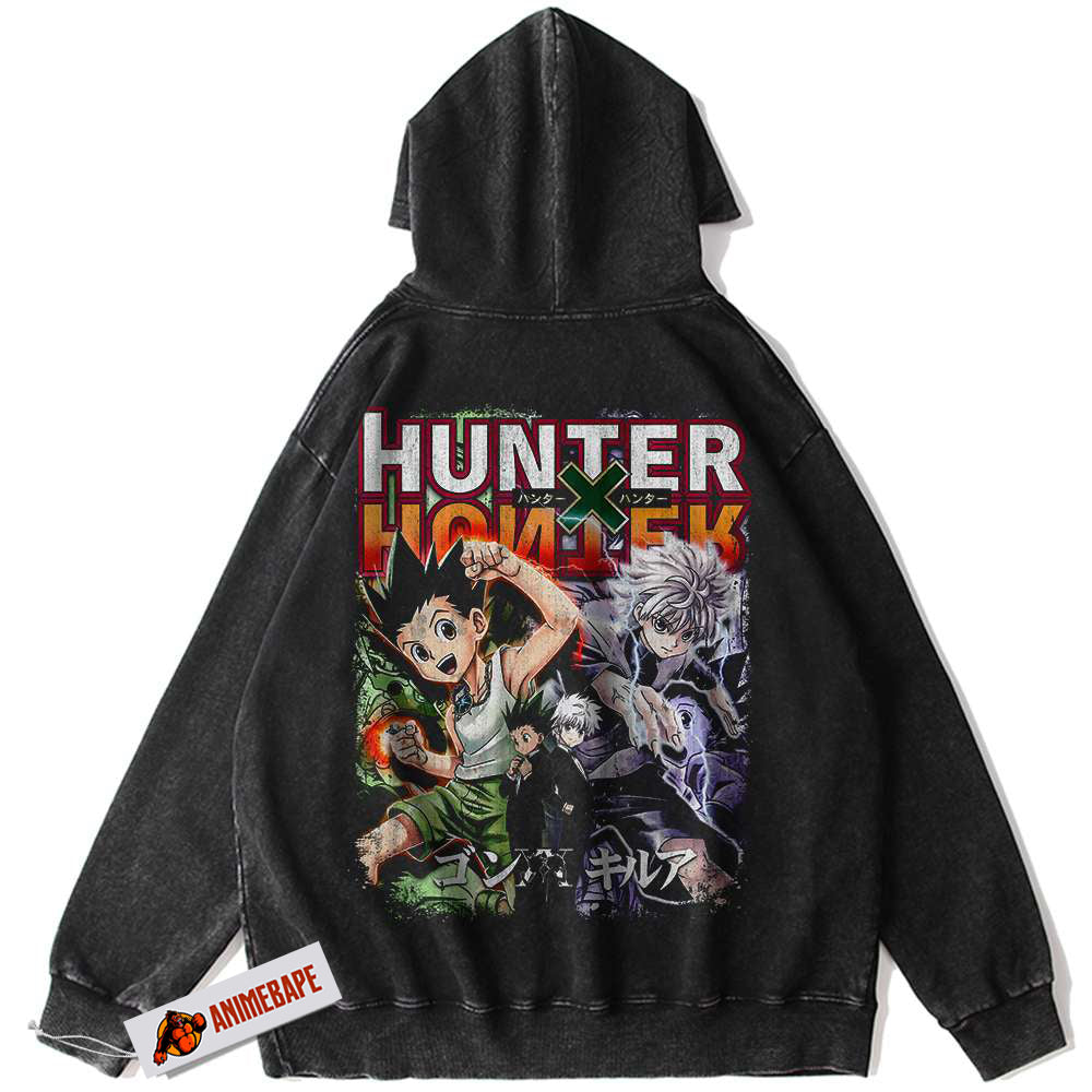 HxH Hunter x Hunter Vintage Anime Hoodie for Fans Hunter