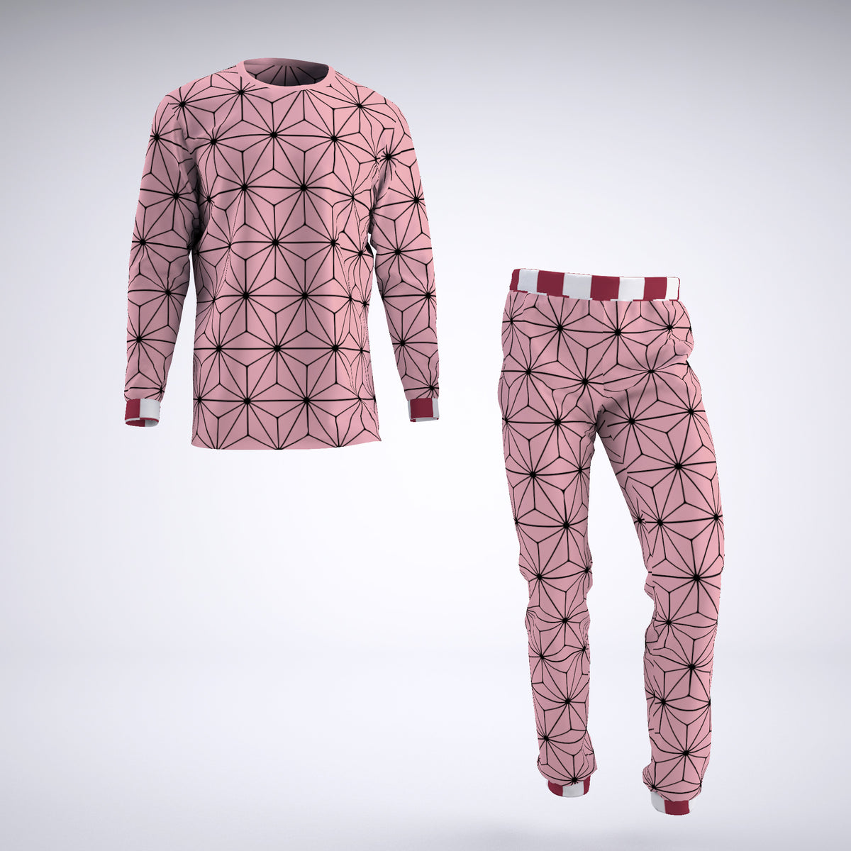 Nezuko Kamado Demon Slayer Pajamas